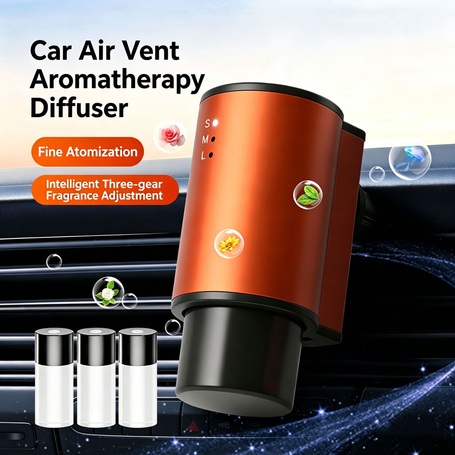 Car Vent Diffuser - New Car Air Freshener Smart Auto
