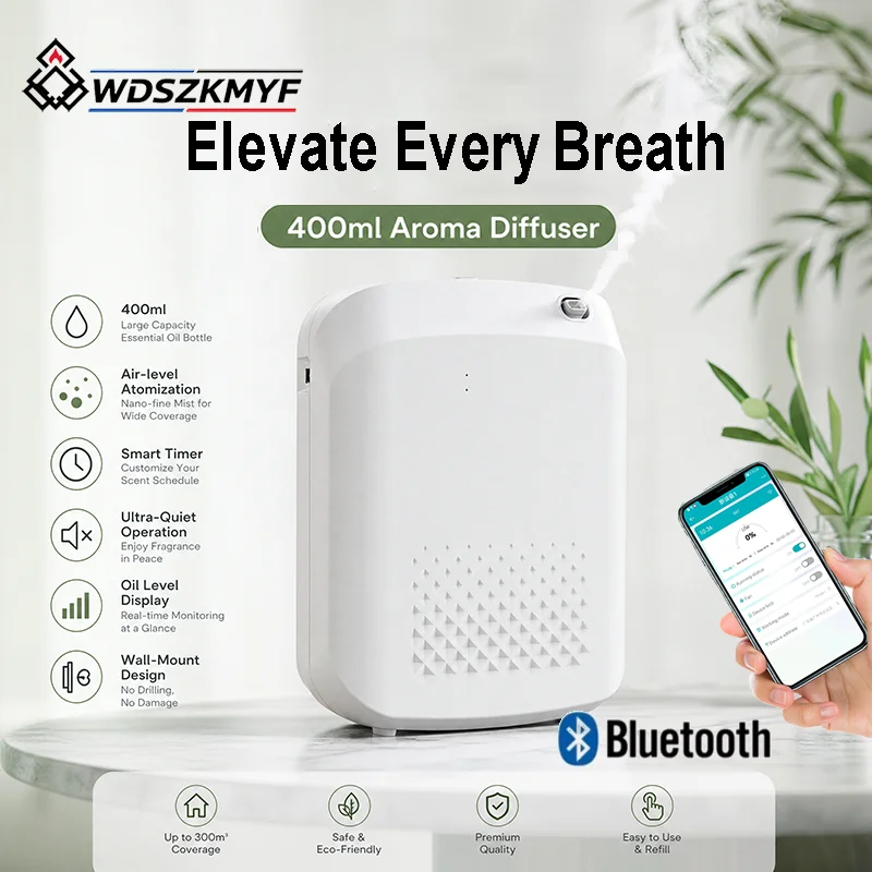 Home Fragrance Diffuser Electric - New Household Wall Mount Aroma Diffuser