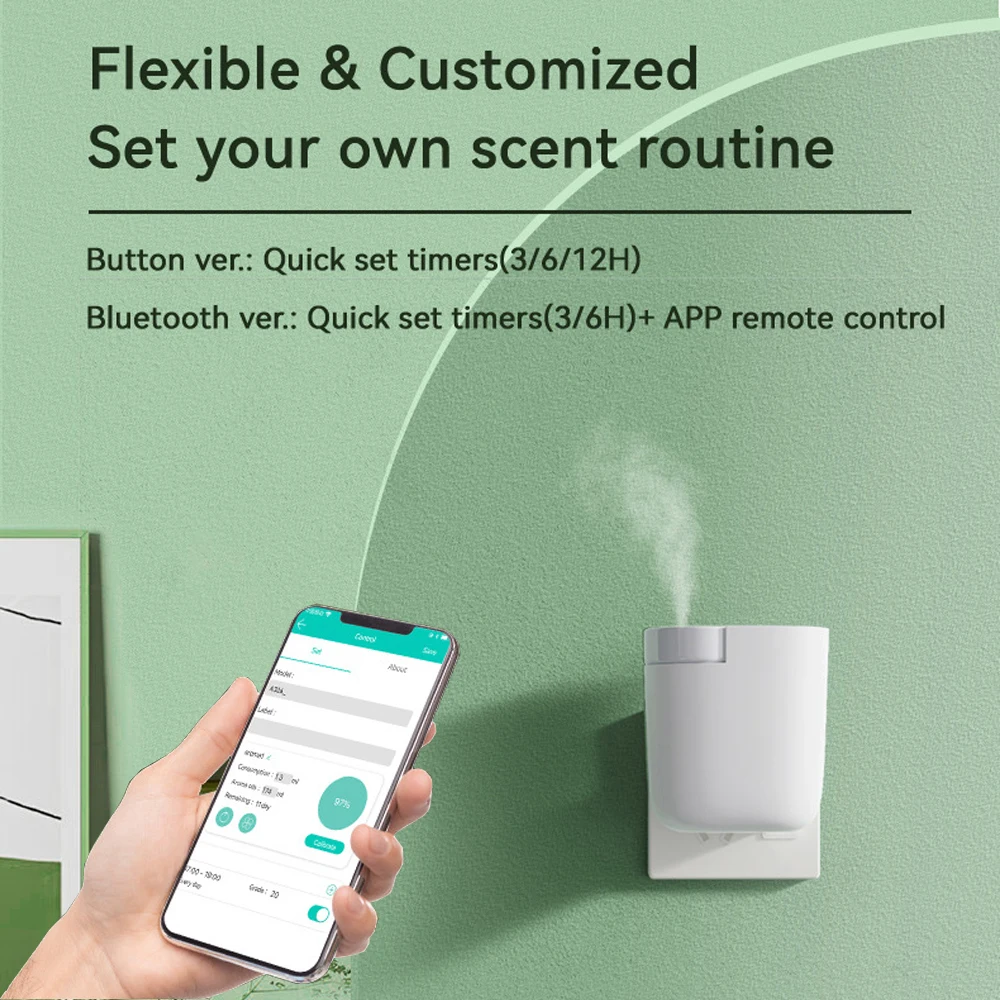 Bluetooth Control Aroma Diffus - огляд і ціна Home Fragrance Diffuser Electric