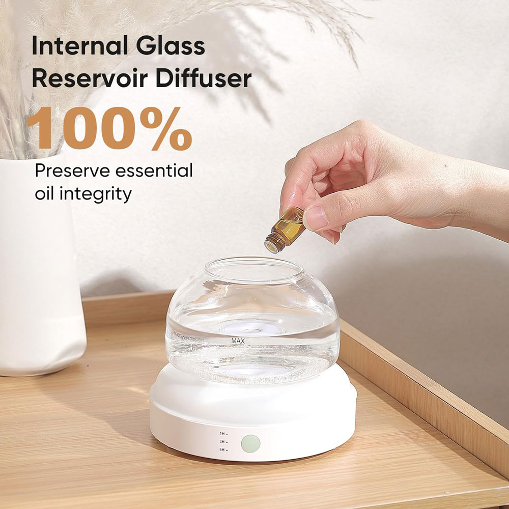 Electric Glass Ultrasonic Arom - огляд і ціна Home Fragrance Electric Diffuser