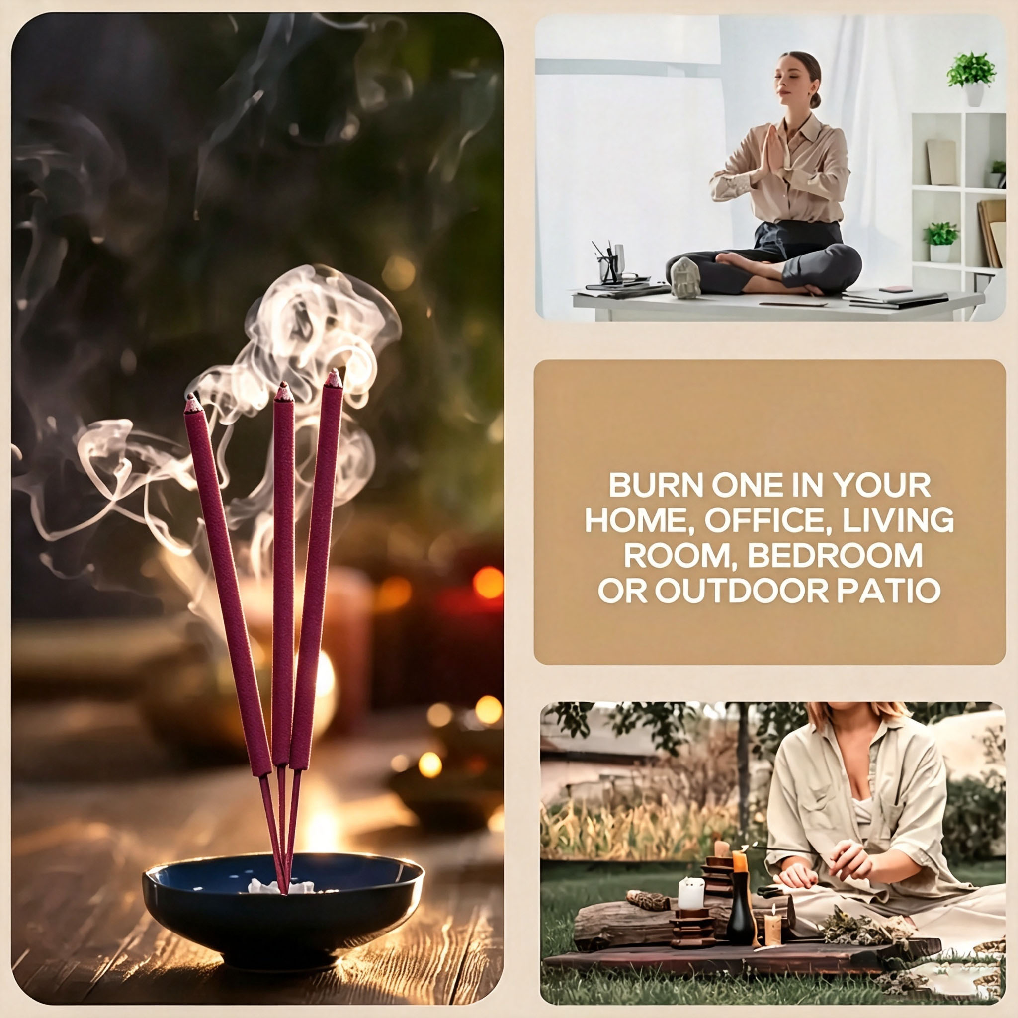 7/13/21 Large Garden Incense S - огляд і ціна Home Fragrance Rose