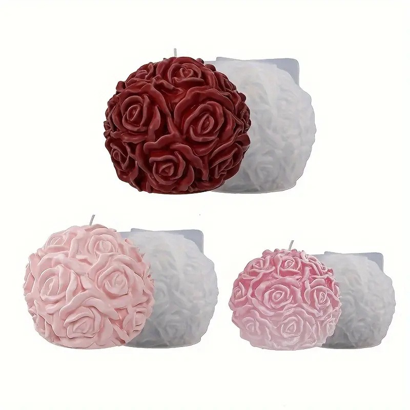 DIY Rose Flower Ball Silicone  - огляд і ціна Home Fragrance Rose