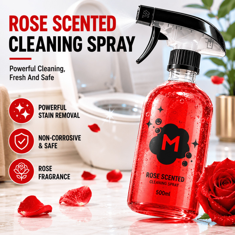 Toilet Cleaner Rose Fragrance  - огляд і ціна Home Fragrance Rose