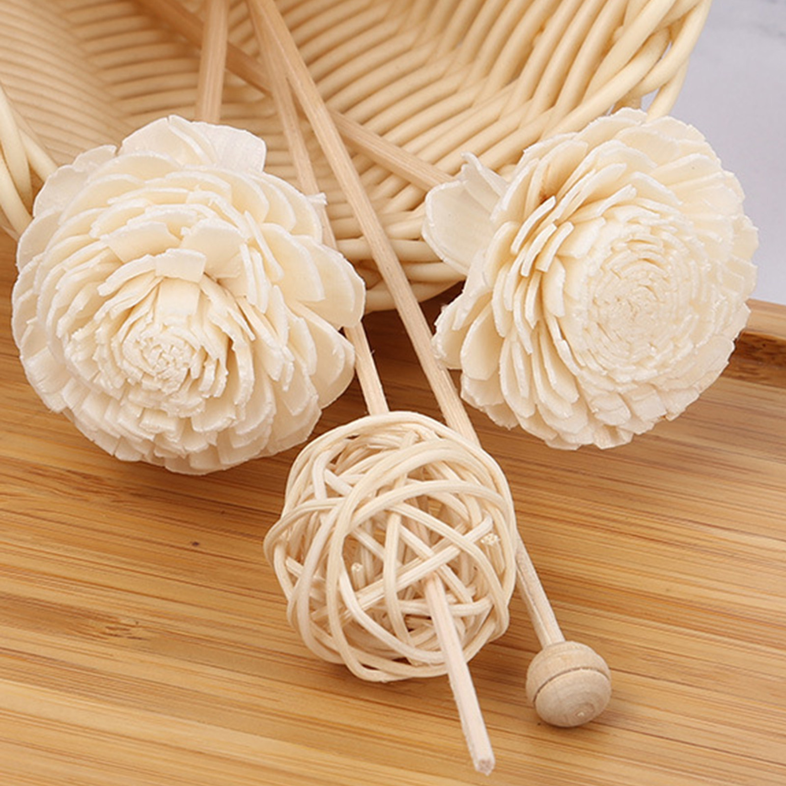10Pcs Rose- Reed Sticks Aroma  - огляд і ціна Home Fragrance Rose